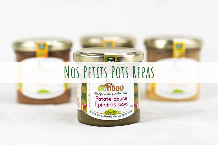Petits Pots Bébés Potidou de Guadeloupe petits pots repas